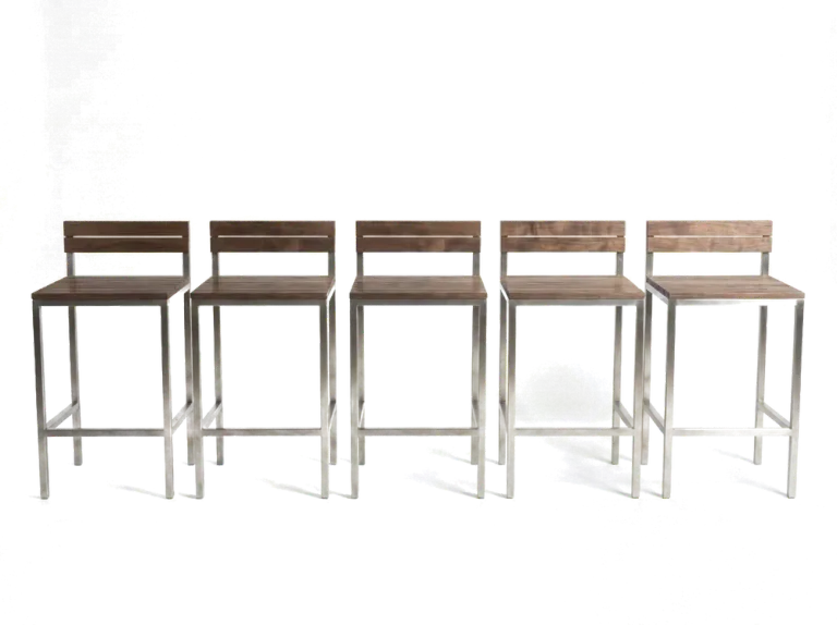Five barstools